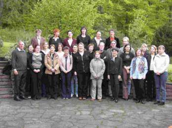 Gruppenbild von allen Teilnehmern der Moqua-qualifizierung 2003-2005